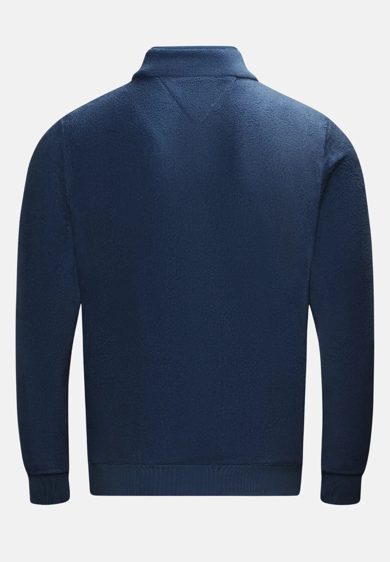 Rivet & Denim Snapper Half clip Button Fleece Sweatshirt - Navy