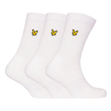 Lyle & Scott Hamilton 3 Pack Socks - White