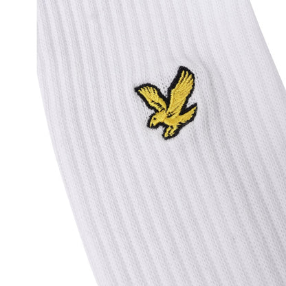 Lyle & Scott Hamilton 3 Pack Socks - White
