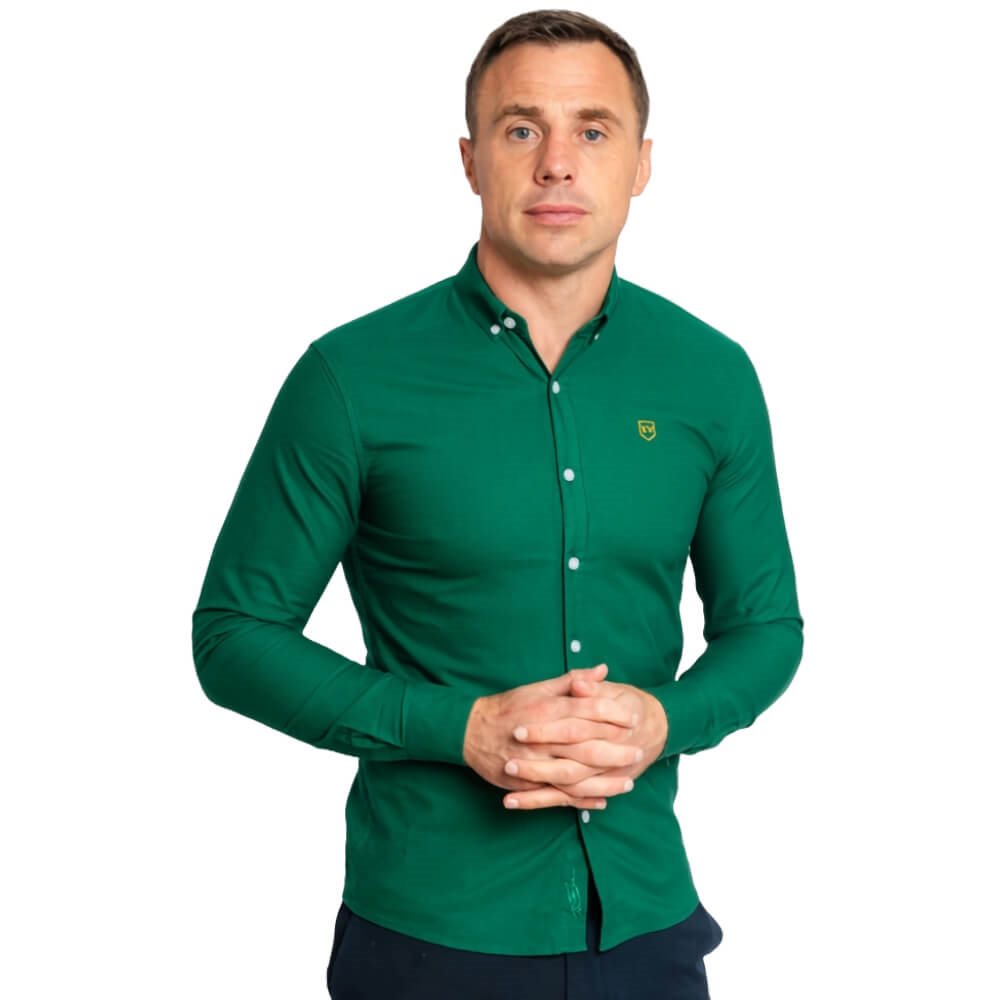 XV KINGS Tesoni Long Sleeved Shirt - Soft Emerald