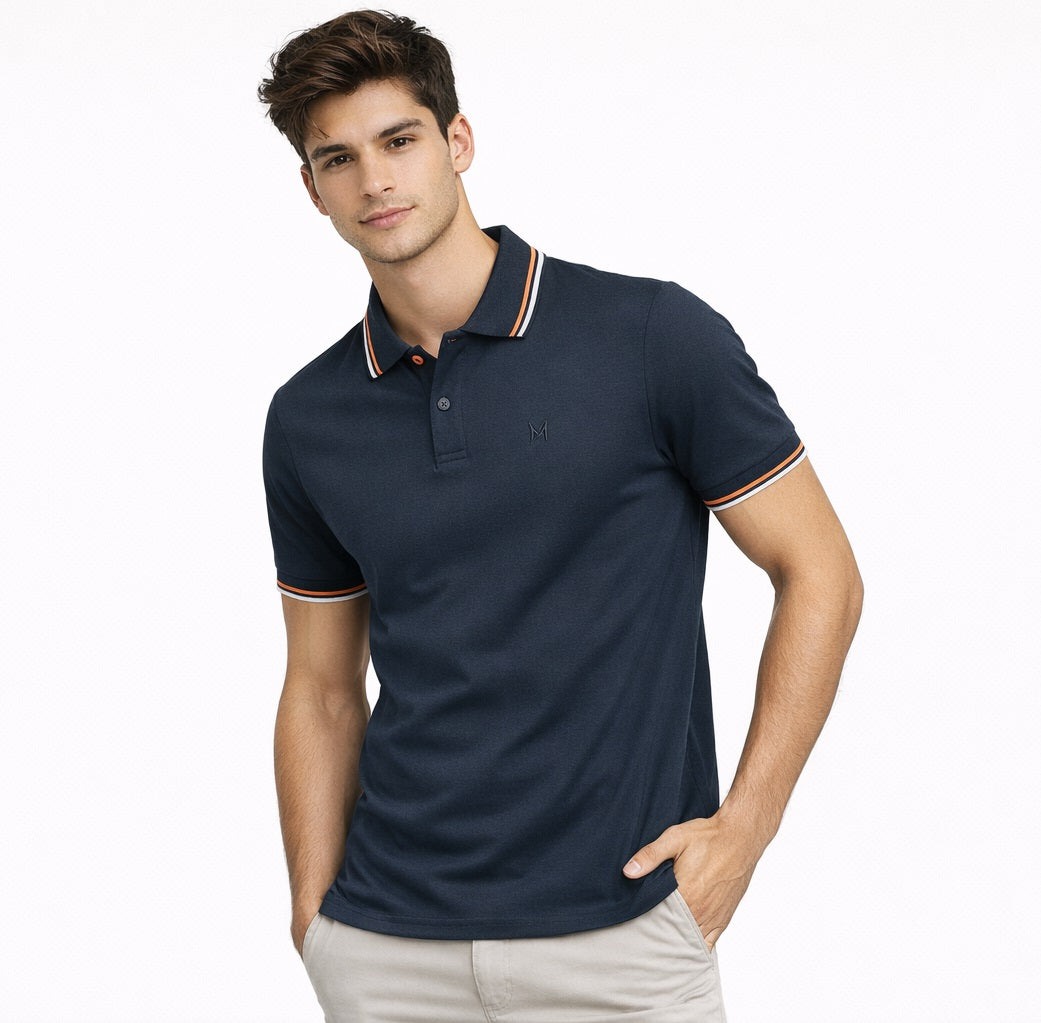 Mish Mash Sportivo Regular Fit Polo Shirt - Navy