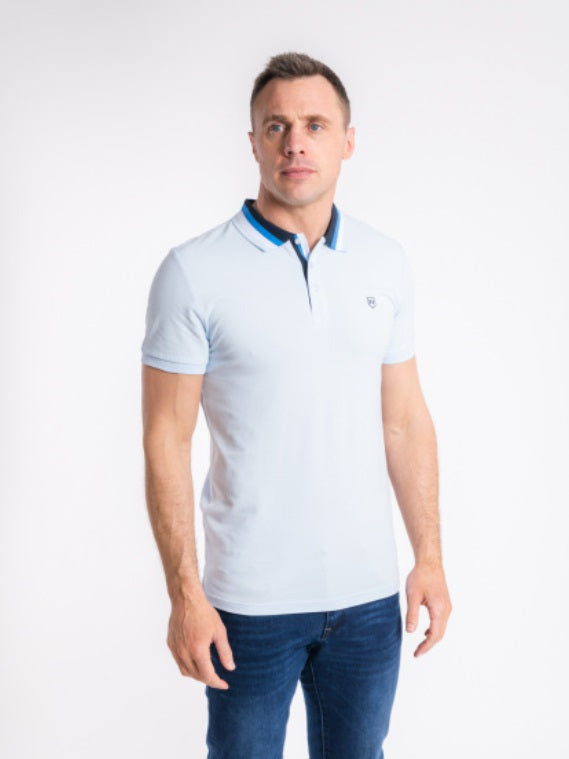 XV KINGS Springfield Polo Shirt - Washed Stripe