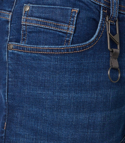 Casa Moda Steve High Flex Straight Leg Jean - Blue