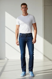 Rivet & Denim Forge Straight Leg Jean - Stone Wash