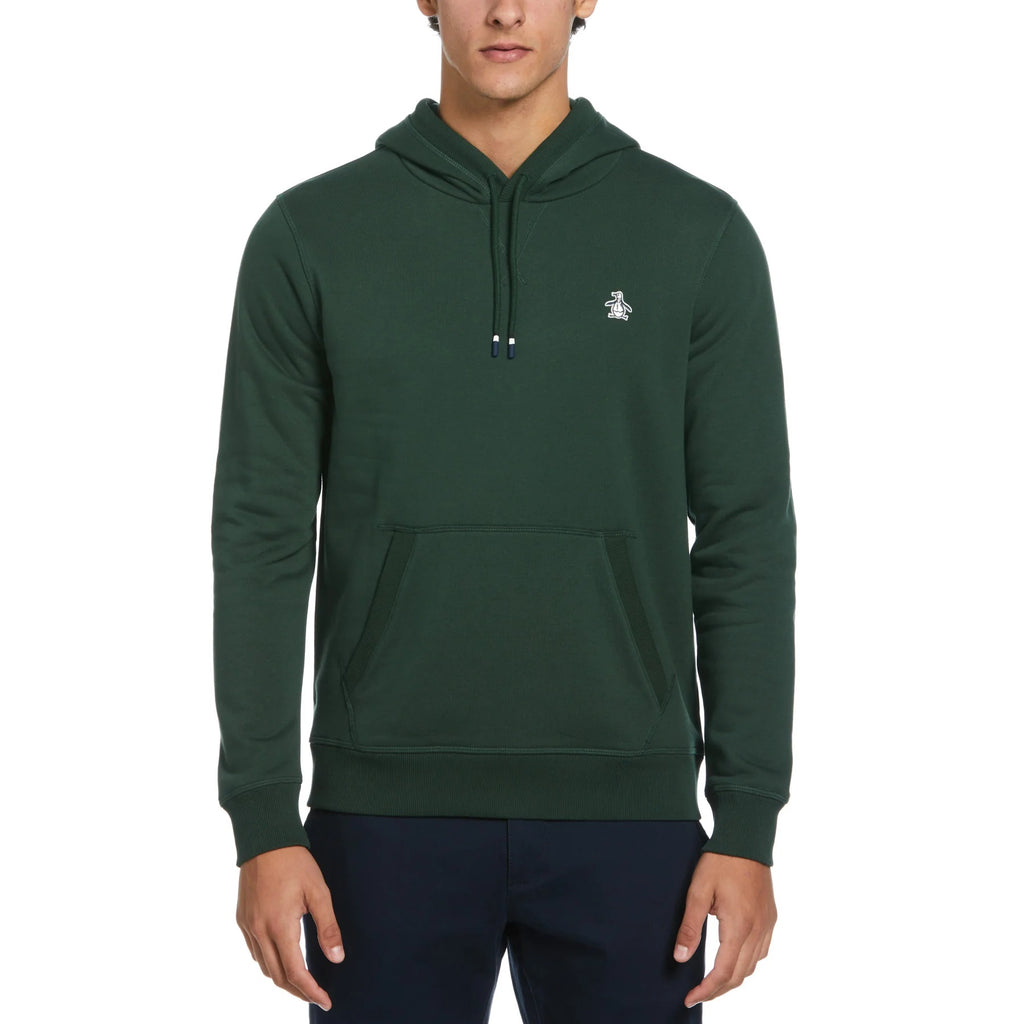 Original Penguin Sticker Pete Pullover Fleece Hoodie - Sycamore