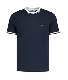 Original Penguin Icons Pique T-Shirt - Dark Sapphire
