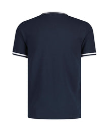 Original Penguin Icons Pique T-Shirt - Dark Sapphire