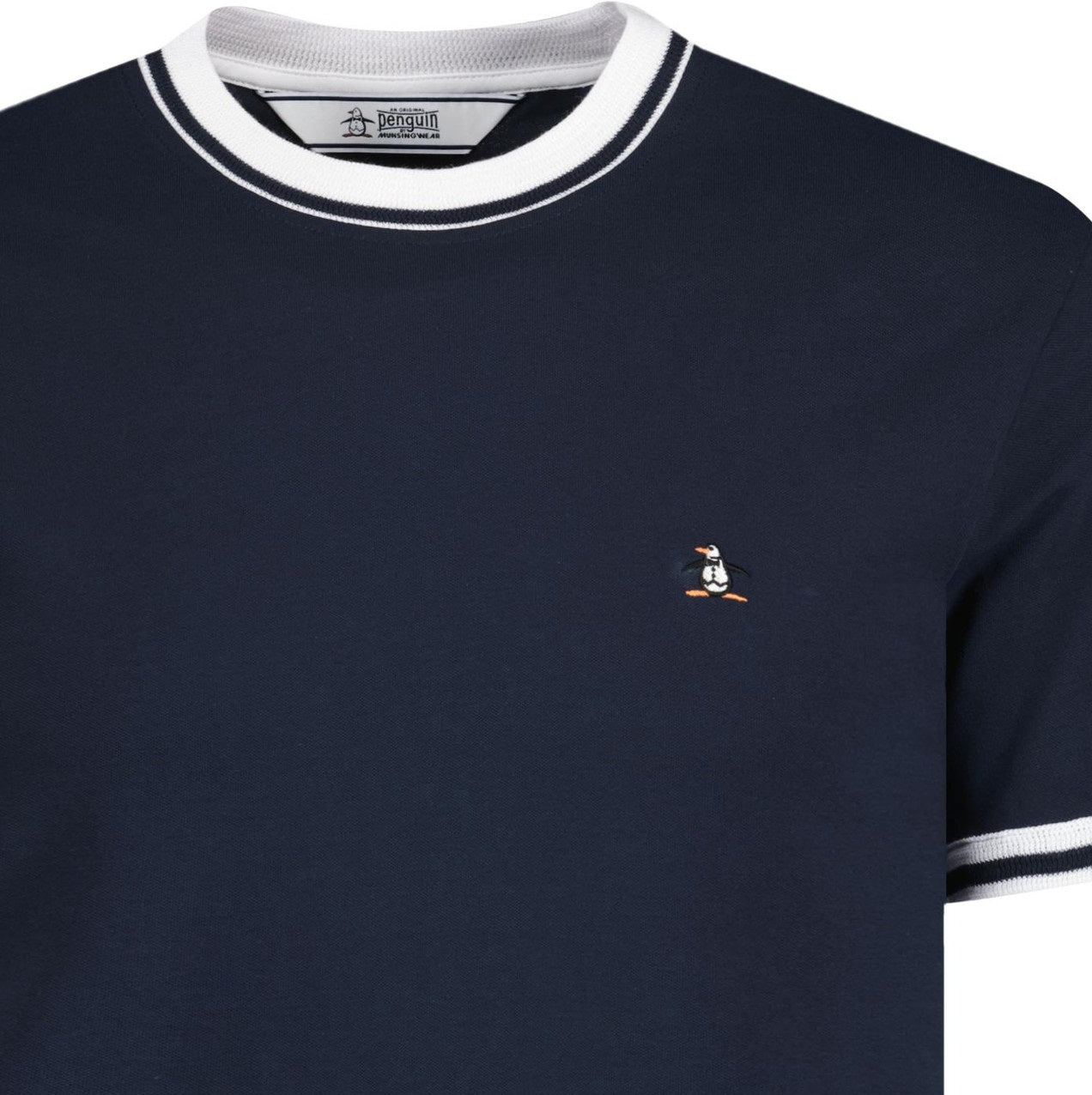 Original Penguin Icons Pique T-Shirt - Dark Sapphire