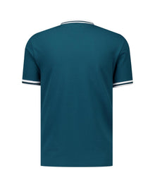 Original Penguin Icons Pique T-Shirt - Reflecting Pond