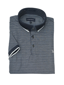 Tom Penn Short Sleeve Polo Shirt TPP-958 - Navy