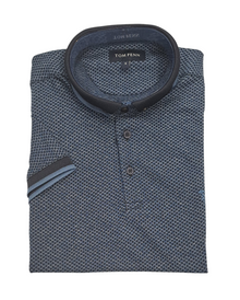 Tom Penn Short Sleeve Polo Shirt TPP-942 - Navy/Blue