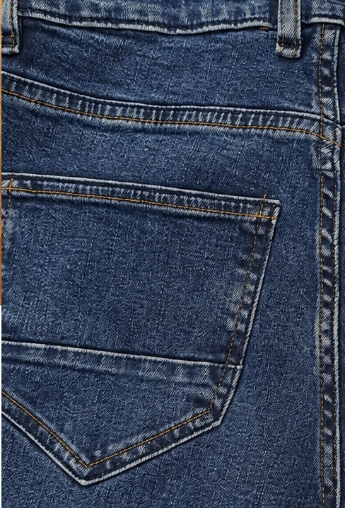 White Label Trent Tpaered Fit Stretch Jean - Mid Blue