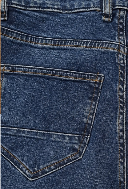 White Label Trent Tpaered Fit Stretch Jean - Mid Blue