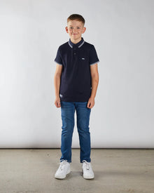 Boys Diesel Ted Polo Shirt - Navy