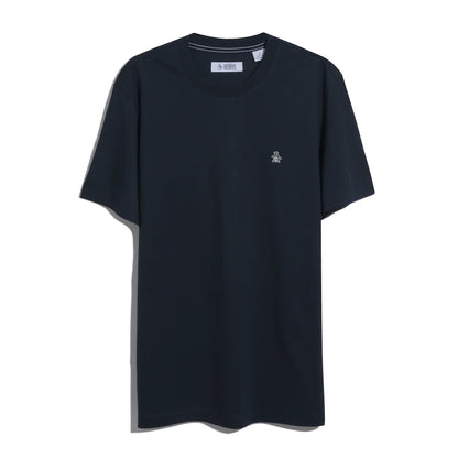 Original Penguin Sticker Pete Logo T-Shirt - Dark Sapphire