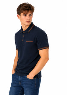 Mish Mash Tempest Polo Shirt - Navy