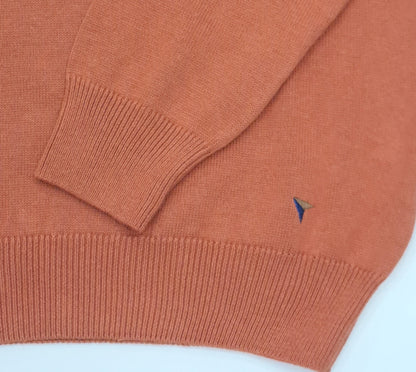 Daniel Grahame Crew Neck Sweater 56 - Terracotta