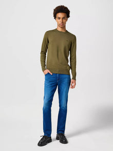 Wrangler Texas Authentic Slim Stretch Jeans - Blue Jam