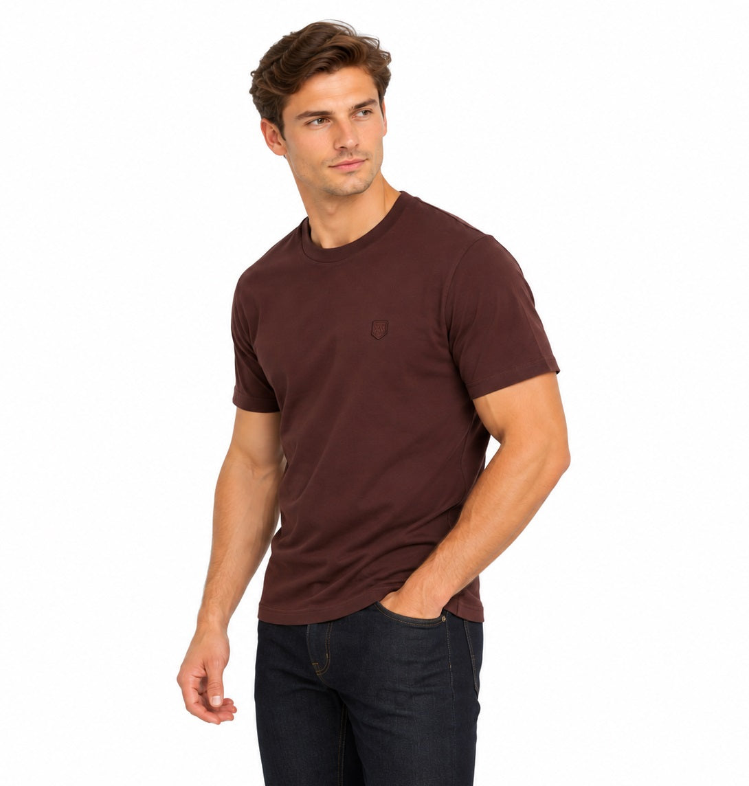 XV KINGS Thunder Hawk Short Sleeve T-Shirt - Cabernet