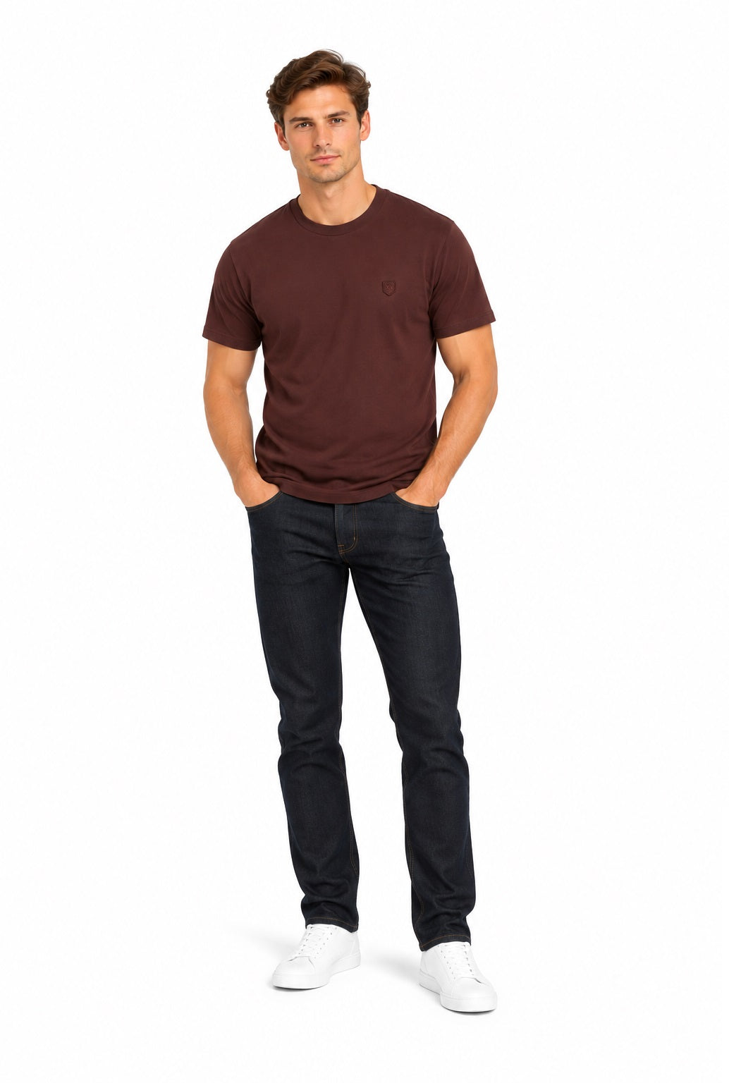 XV KINGS Thunder Hawk Short Sleeve T-Shirt - Cabernet