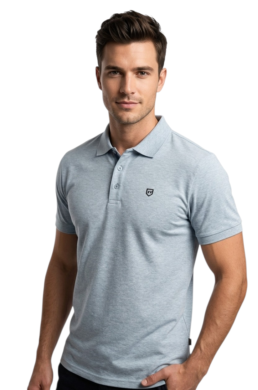 XV KINGS Tiger Shark Polo Shirt - Aerospace