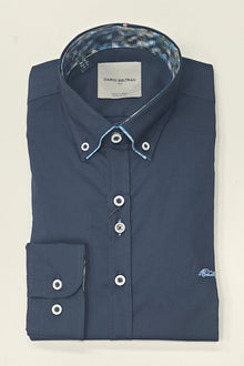 Dario Beltran Tobia Regular Fit Long Sleeve Shirt 2273 - Navy