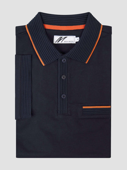Mish Mash Tonto Regular Fit Polo Shirt - Navy