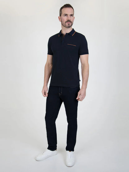 Mish Mash Tonto Regular Fit Polo Shirt - Navy