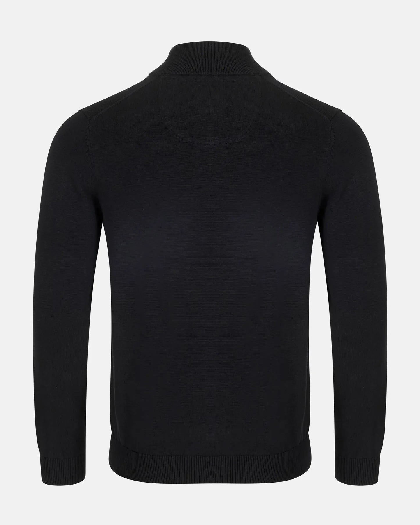 Andre Tory Half Zip Sweater - Black