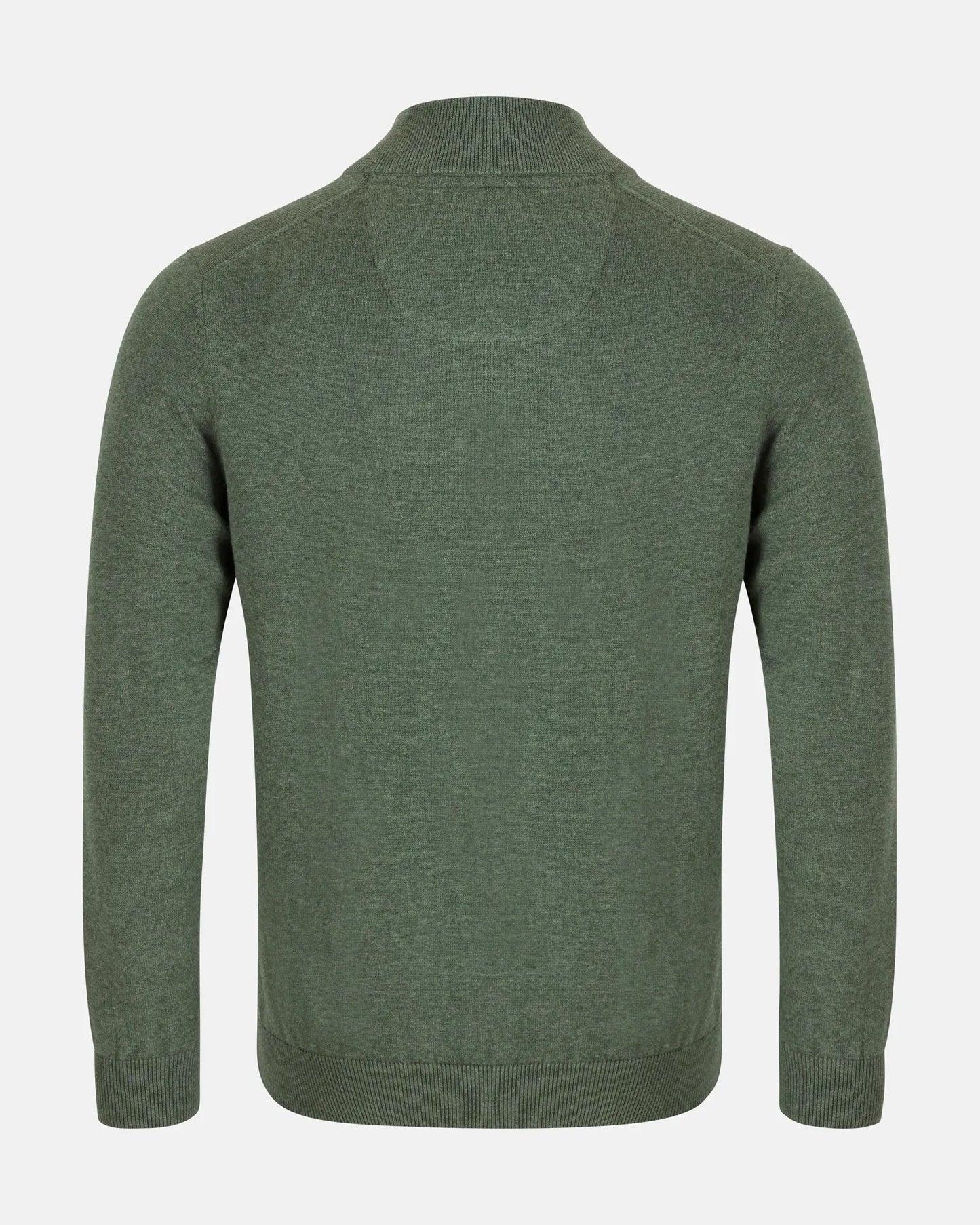 Andre Tory Half Zip Sweater - Olive