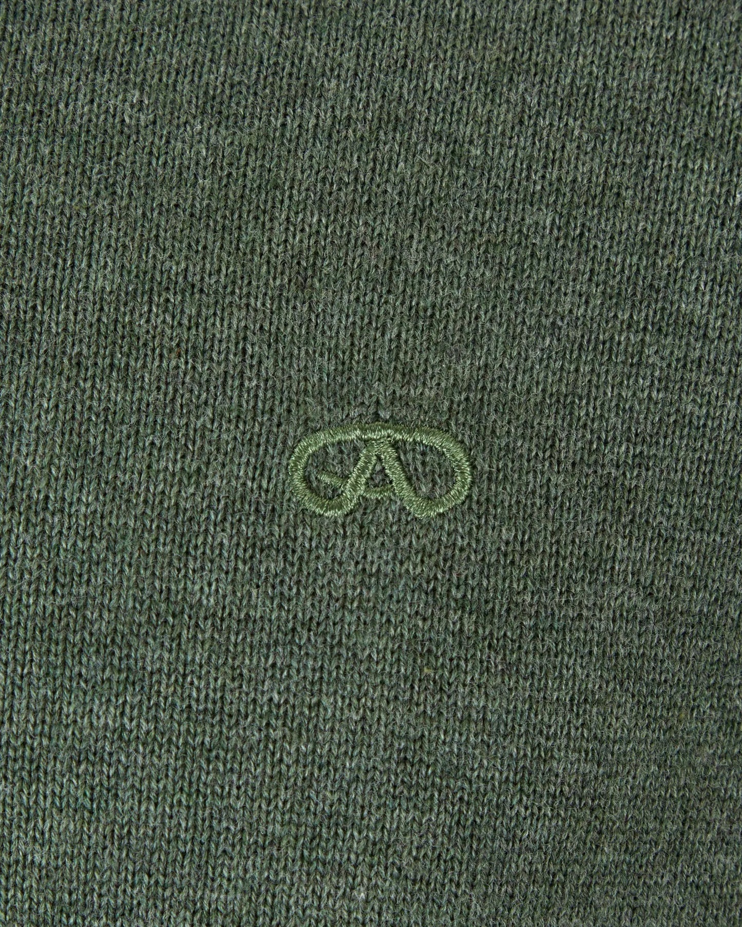Andre Tory Half Zip Sweater - Olive
