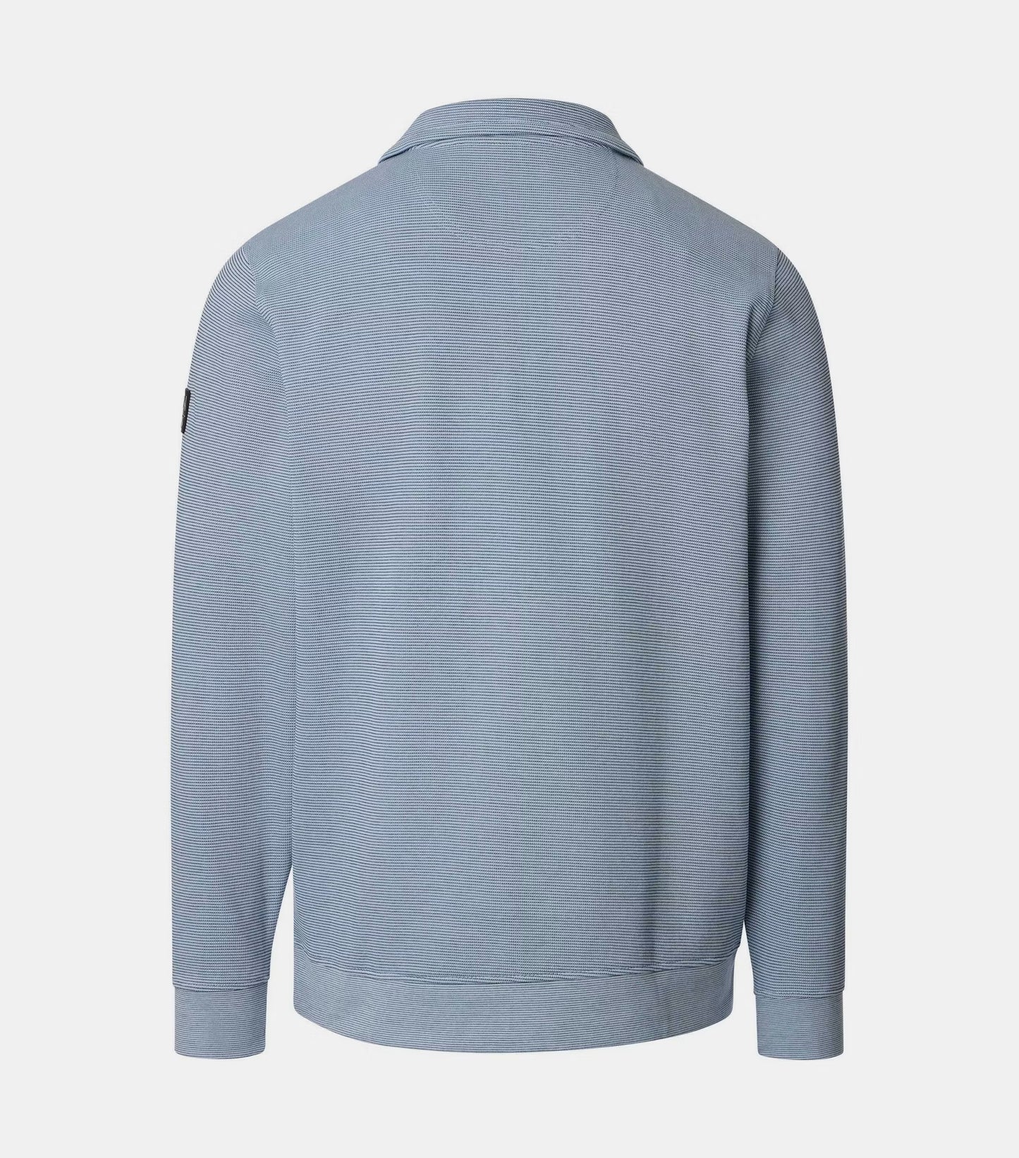 Casa Moda Half Zip Troyer Sweatshirt 122 - Light Blue