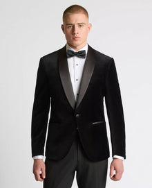 Remus Uomo Romeo Slim Fit Tuxedo Jacket - Black