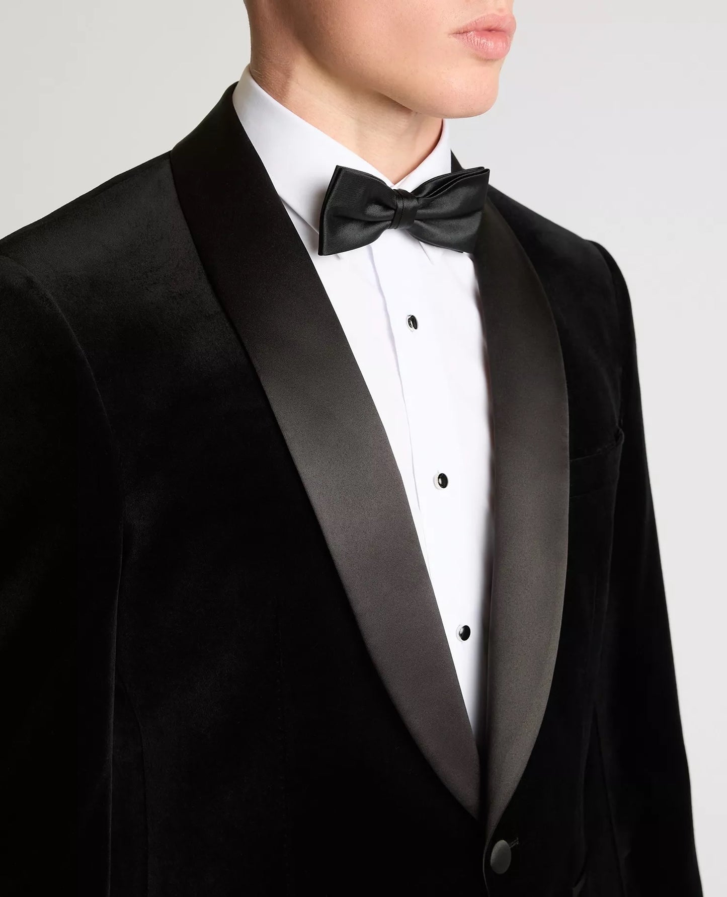 Remus Uomo Romeo Slim Fit Tuxedo Jacket - Black