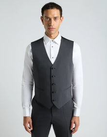 Remus Uomo Passo J Waistcoat - Dark Grey