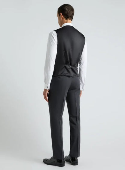 Remus Uomo Passo J Waistcoat - Dark Grey