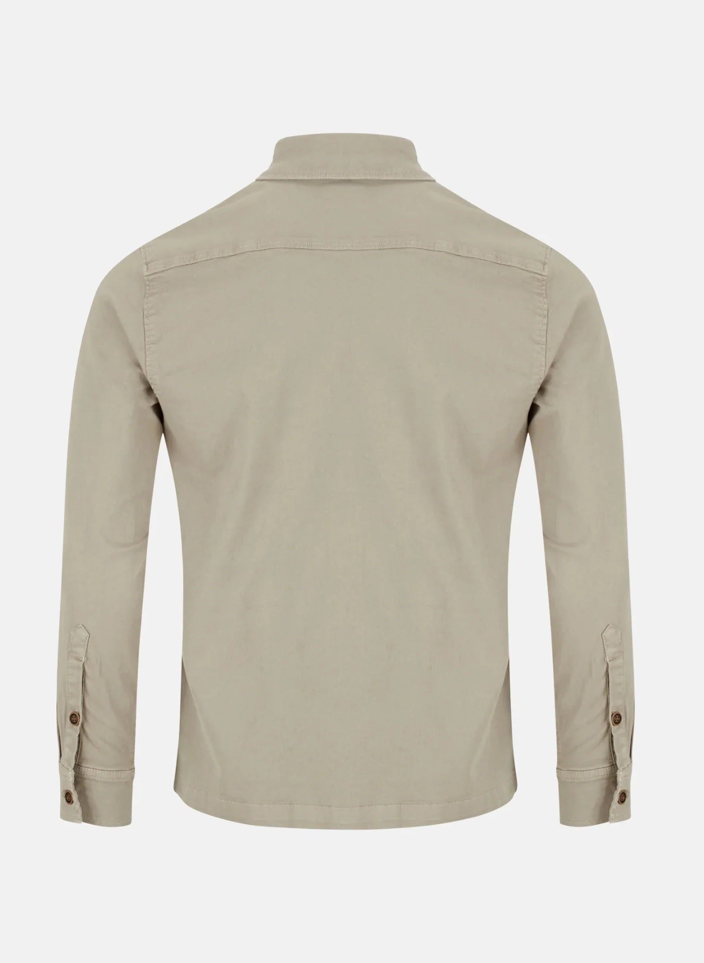 6th Sense Twill Over Shirt - Dark Khaki