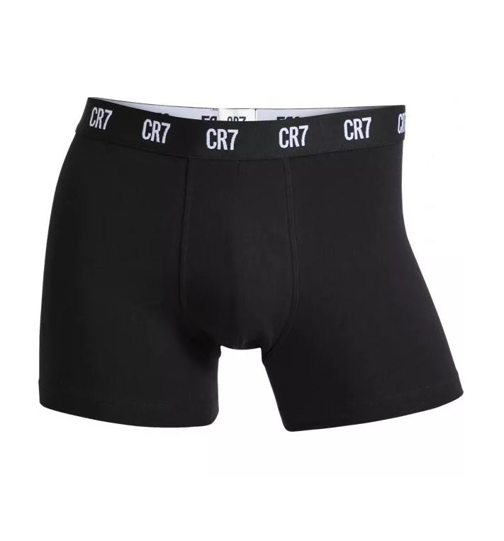 Cristiano Ronaldo CR7 3 Pack Boxer Shorts - Black/Grey/White