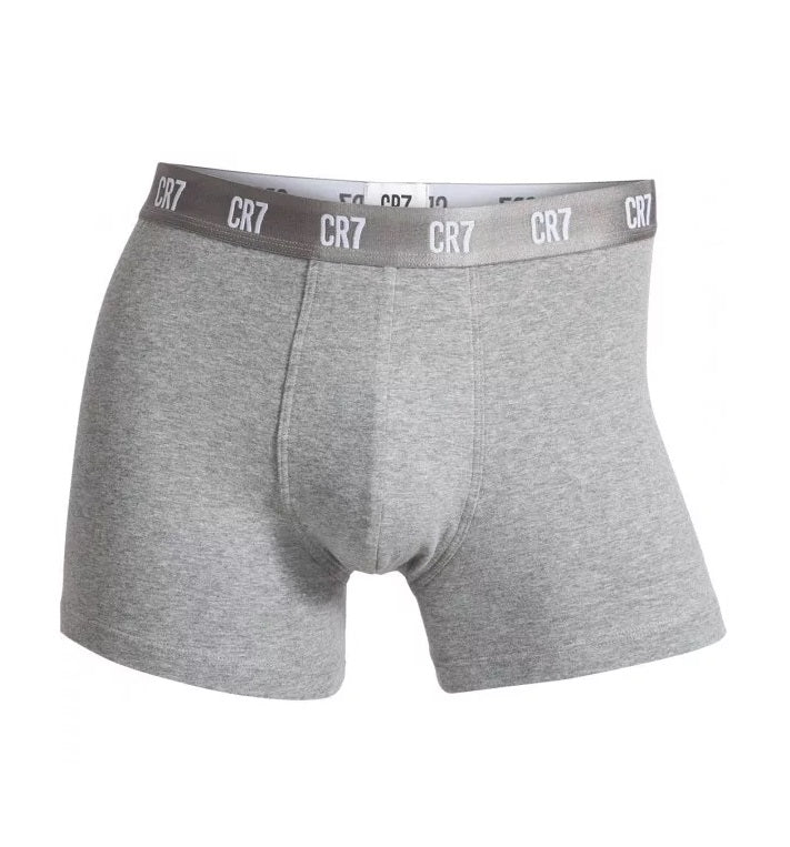Cristiano Ronaldo CR7 3 Pack Boxer Shorts - Black/Grey/White