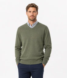 Casa Moda V-Neck Sweater 336 - Apple Green