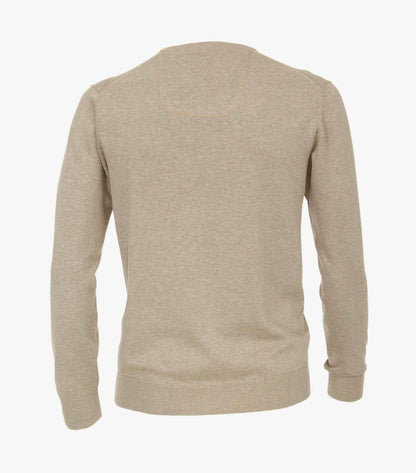 Casa Moda V-Neck Sweater 657 - Beige