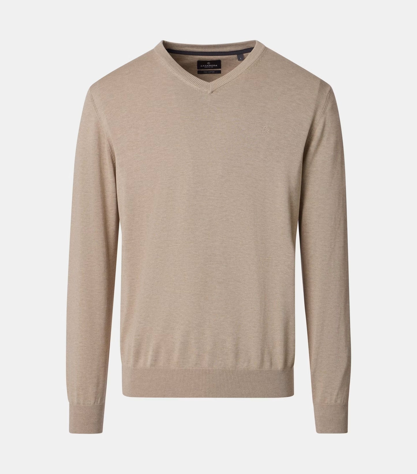 Casa Moda V-Neck Sweater 657 - Beige