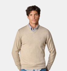 Casa Moda V-Neck Sweater 657 - Beige
