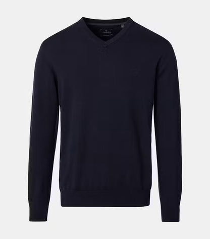 Casa Moda V-Neck Sweater - Navy