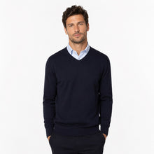 Casa Moda V-Neck Sweater - Navy