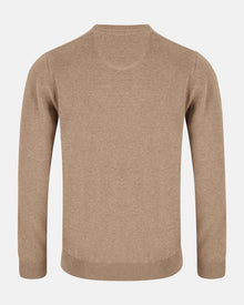 Andre Valencia V-Neck Sweater - Camel