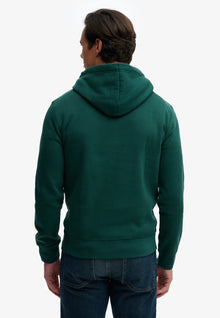 Superdry Vintage Logo Classic Hoodie - Varsity Green