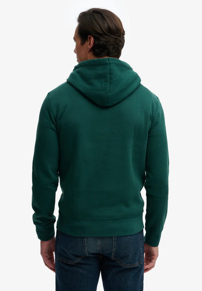 Superdry Vintage Logo Classic Hoodie - Varsity Green