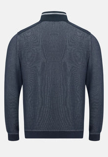 6th Sense Vega Half Zip Sweater - Sky Captain