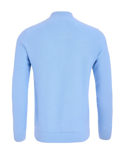 Andre Venice Half Zip Sweater - Blue